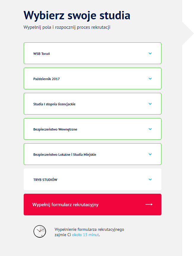 Formularz rekrutacyjny