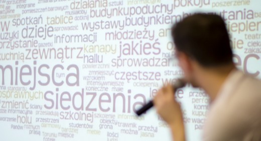 Paweł Kołacz opowiada o wynikach przeprowadzonych w CSW badań.